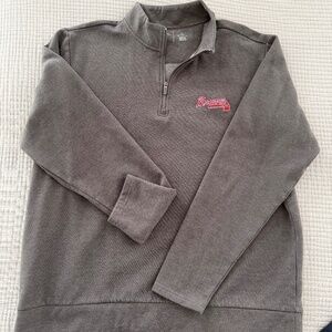 Gray Braves Pullover